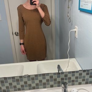 Dress with cutout back